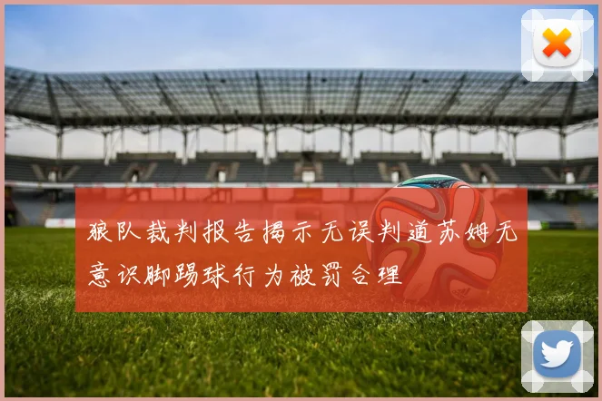 狼队裁判报告揭示无误判道苏姆无意识脚踢球行为被罚合理